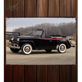 Металлическая табличка Willys Jeepster